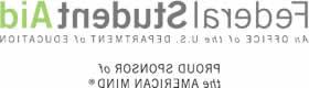 联邦学生资助. 美国国务院的一个办公室.S. 教育部. 骄傲的赞助商或美国人的思想.
